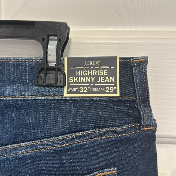 J. Crew High Rise Skinny Jeans WAIST 32" INSEAM 29" - Picture 3 of 5